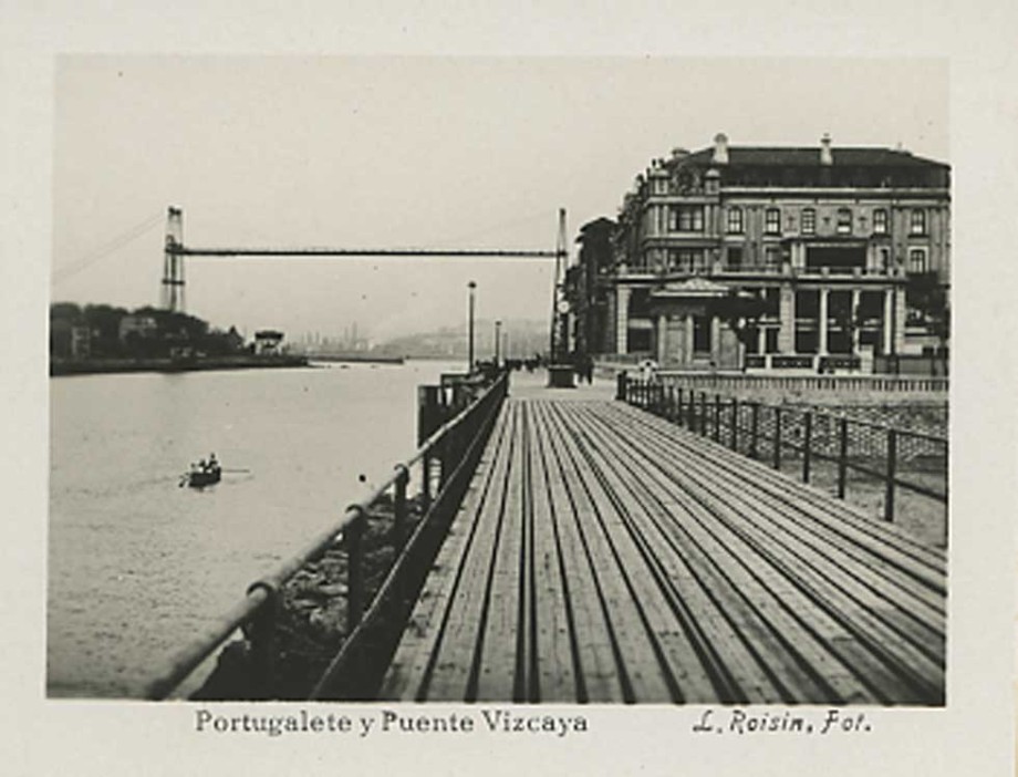 Euskal Abertzaletasunaren Museoa. Portugalete eta Bizkaiko Zubia (Zubi esekia)